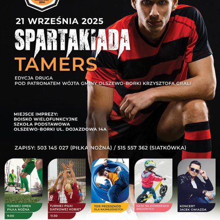 Spartakiada w Olszewie-Borkach! Wielkie sportowe święto już w tę niedzielę! 
