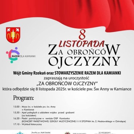 Uroczystość "Za Obrońców Ojczyzny" w Kamiance