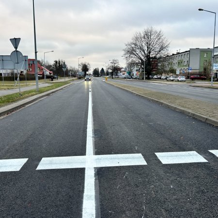 Ulica 11 listopada już przejezdna