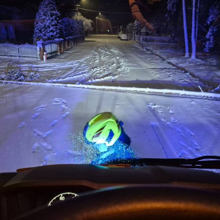 Atak zimy w regionie: Połamane drzewa zablokowały drogi w Dylewie i Kadzidle. Strażacy w akcji [ZDJĘCIA]