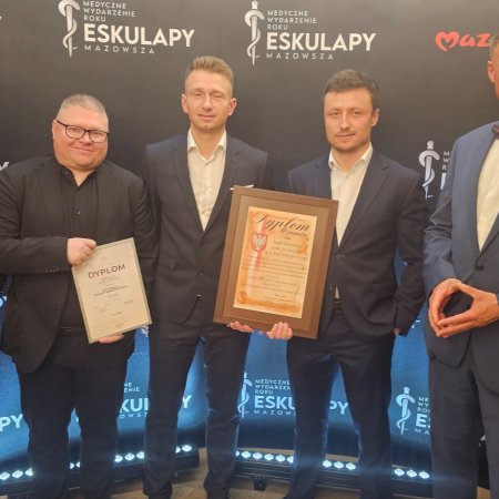 Ostrołęcki szpital wyróżniony na gali „Eskulapy Mazowsza”