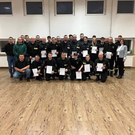 Strażacy z OSP Kadzidło przeszkoleni! Kurs kwalifikowanej pierwszej pomocy zakończony