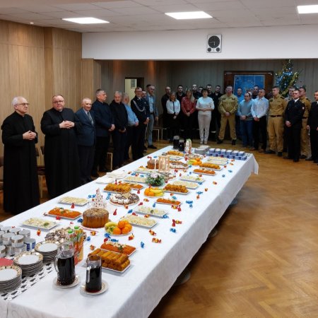 Wigilijne spotkanie w Komendzie Miejskiej PSP w Ostrołęce [ZDJĘCIA]