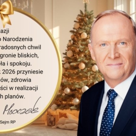 Życzenia Bożonarodzeniowe od Posła na Sejm RP Czesława Mroczka