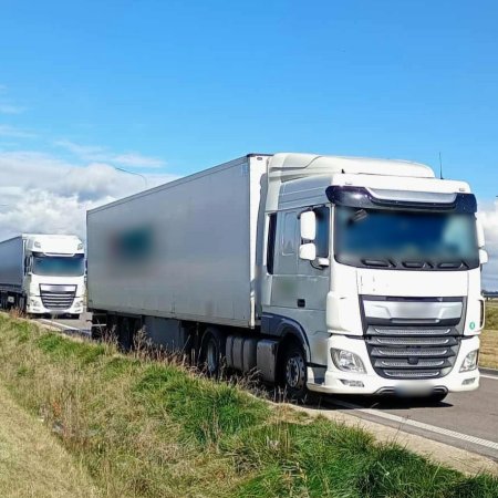 Kierowca ciężarówki zatrzymany. 2000 zł mandatu to dopiero początek kłopotów