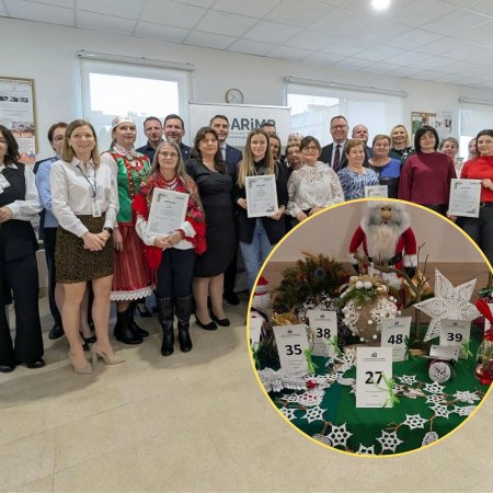 Finał konkursu w ARiMR Ostrołęka. Koła Gospodyń Wiejskich zachwyciły świątecznymi ozdobami [WIDEO, ZDJĘCIA]