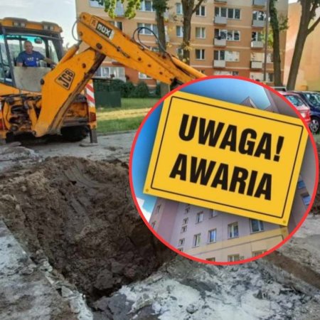 Poważna awaria wodociągowa na Osiedlu Centrum. Mieszkańcy kilku ulic i Urząd Pracy bez wody