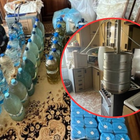 Fabryka bimbru w bloku! Policyjny nalot w Ostrołęce [ZDJĘCIA]