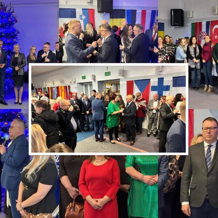 Wigilia w murach uczelni. Wyjątkowe spotkanie w MANS w Łomży [ZDJĘCIA]