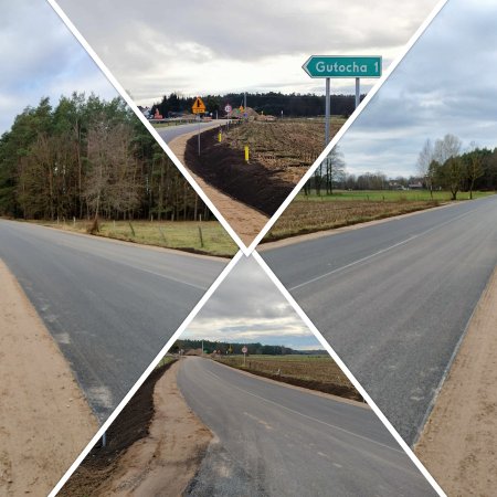 Zakończono rozbudowę drogi powiatowej. Inwestycja za prawie 800 tysięcy złotych [ZDJĘCIA]