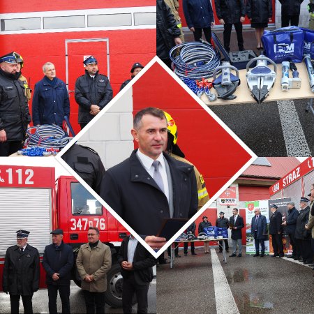 Nowy sprzęt ratowniczy dla strażaków z Olszewa-Borek. Inwestycja za ponad 126 tysięcy złotych [ZDJĘCIA]