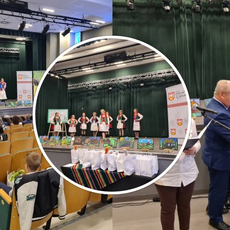 Młodzi artyści z powiatu ostrołęckiego nagrodzeni za kurpiowskie witraże [ZDJĘCIA]