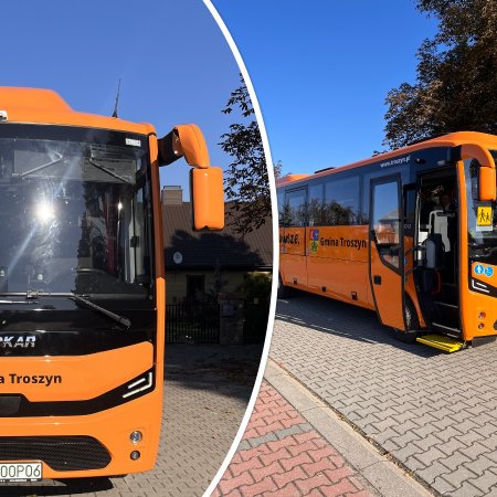 Nowy autobus za prawie milion złotych. Już wozi uczniów