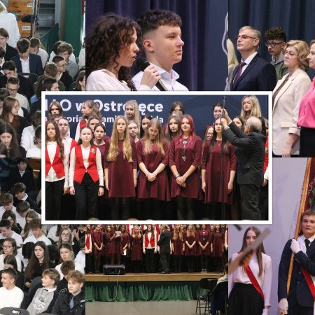 Święto patrona II LO w Ostrołęce. Młodzież upamiętniła C. K. Norwida [WIDEO, ZDJĘCIA]