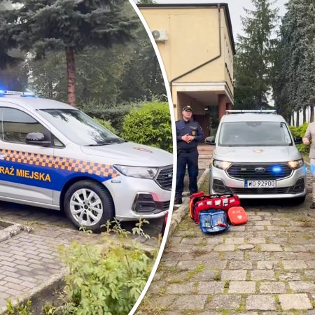 Straż Miejska ma nowe auto! Już wyrusza na ulice Ostrołęki [WIDEO]