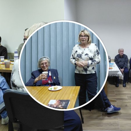 Wzruszające spotkanie w siedzibie ostrołęckiej Solidarności. Gościem Stanisława Watrakiewicz [ZDJĘCIA]