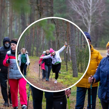 Senior na szlaku w Łodziskach. Pogoda jest zawsze dobra dla aktywnych [ZDJĘCIA]