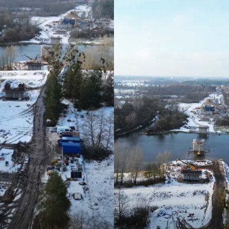 Obwodnica i nowy most. Jak idą prace? Tempo jest imponujące! [WIDEO]