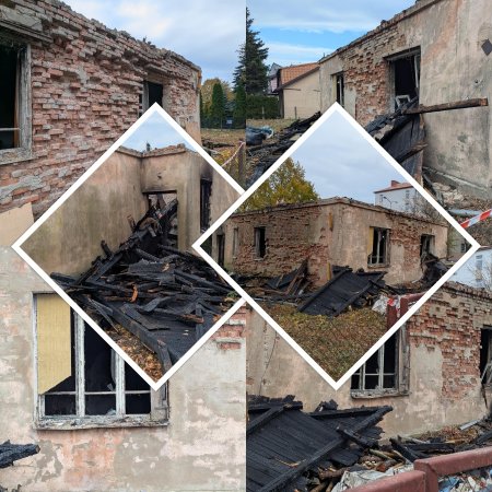 Pustostan przy Kickiego po pożarze. Tak wygląda spalony budynek [ZDJĘCIA]