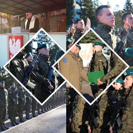 Uroczysta przysięga wojskowa. "Stajecie się pełnoprawnymi żołnierzami" [ZDJĘCIA]