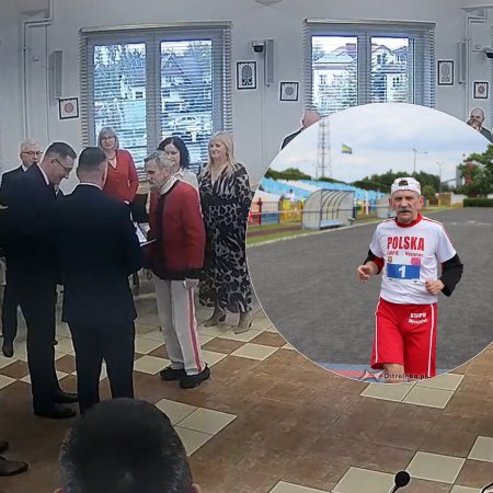 Zasłużeni dla gminy Myszyniec: Ryszard Ropiak i doktor Nossarzewski