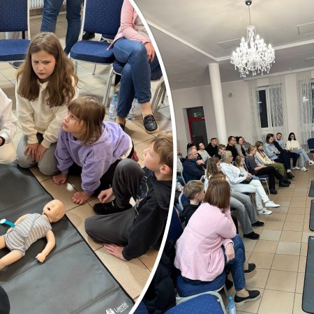 Pełna remiza i chęć niesienia pomocy. Warsztaty pierwszej pomocy