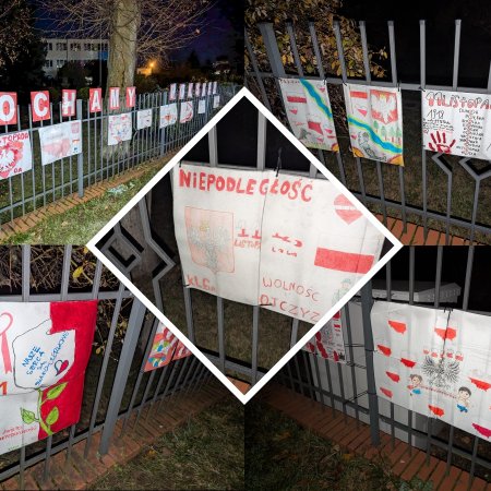 Uczniowie ze szkoły w Goworowie pokazali, jak kochają Polskę [WIDEO, ZDJĘCIA]