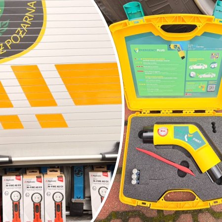 Strażacy z nowym sprzętem ratowniczym. Efekty zbiórki elektrośmieci przerosły oczekiwania