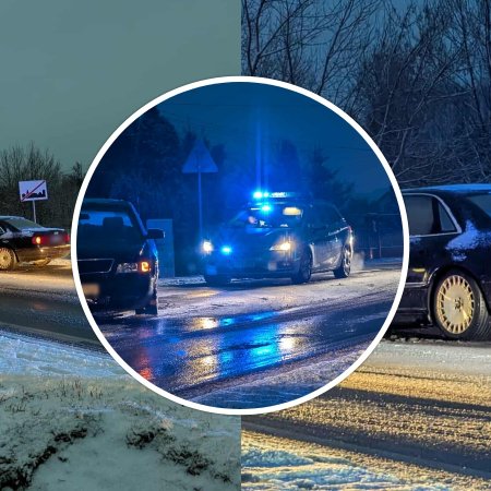 Zima zaskoczyła! Kolizja za kolizją - kończy się to wysokimi mandatami [ZDJĘCIA]