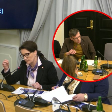 Poseł Grabowski kontra minister KPRM. Ostre starcie na komisji. "Haniebne słowa" [WIDEO]