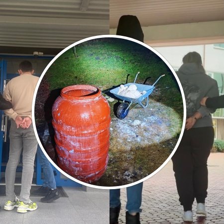 Nielegalna fabryka amfetaminy. Narkotyki wozili taczką [ZDJĘCIA]