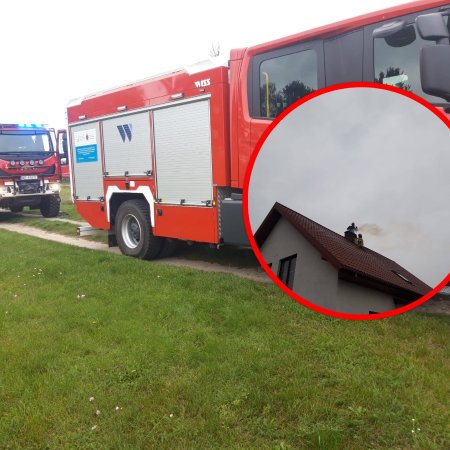 Alarm w środku dnia. Strażacy ruszyli do pożaru w Babie