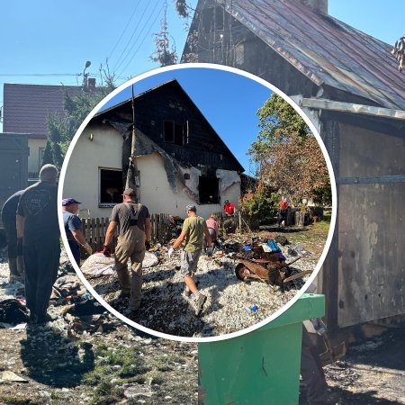 Ogromna solidarność po tragedii. Mieszkańcy gminy Olszewo-Borki ruszyli z pomocą [ZDJĘCIA]