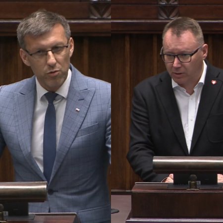 Grabowski pyta o dymisję rządu Tuska. Popielarz ripostuje: "Polityczny cyrk"