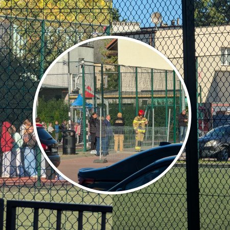 Straż na sygnale i ewakuacja szkoły w Ostrołęce. Co się wydarzyło? [ZDJĘCIA]