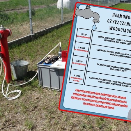 Czerwin: Czyszczenie wodociągów sprawia z komplikacjami. Prace potrwają dłużej