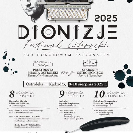 Ostrołęka znów stanie się stolicą poezji i literatury – już w sierpniu!