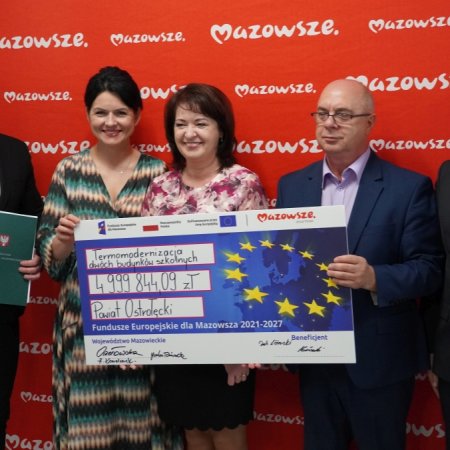 Powiaty ostrołęcki i wyszkowski ze wsparciem UE [WIDEO, ZDJĘCIA]