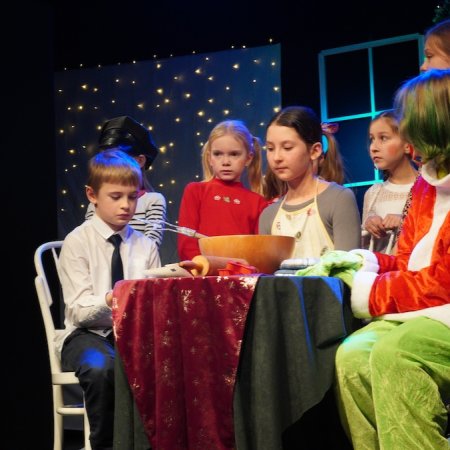 Grinch nie zdołał popsuć świąt w Ostrołęce! Spektakl „Niewidzialnych” podbił serca publiczności [ZDJĘCIA, WIDEO]