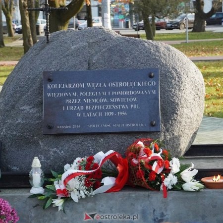 Dzień Kolejarza w Ostrołęce. Uroczyste obchody na osiedlu Stacja