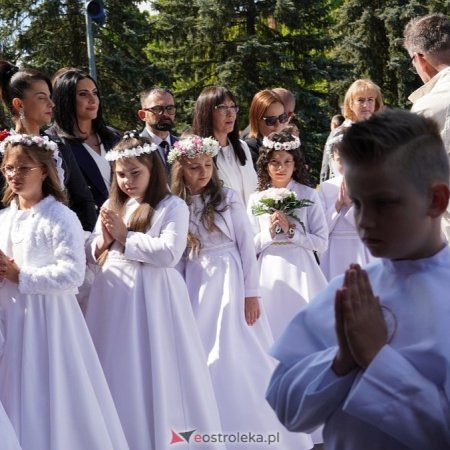 I Komunia w parafii pw. Św. Wojciecha w Ostrołęce [ZDJĘCIA]