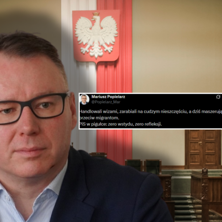 Poseł Popielarz ostro o PiS: "Handlowali wizami, dziś maszerują przeciw migrantom"