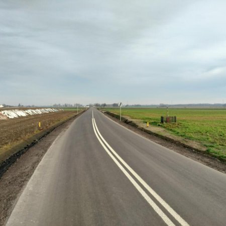 Prace na drodze powiatowej nr 2568W Goworowo–Rzekuń na etapie końcowym [ZDJĘCIA]