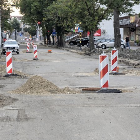 Remont ulicy Goworowskiej postępuje w szybkim tempie, finisz coraz bliżej [WIDEO, ZDJĘCIA]