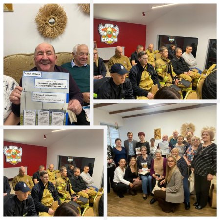 Czerwin mówi stop smogowi! Aktywna edukacja dla strażaków i seniorów [ZDJĘCIA]