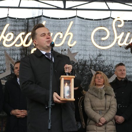 Wigilia Miejska 2025 w Ostrołęce. "To czas wyjątkowy" [WIDEO, ZDJĘCIA]