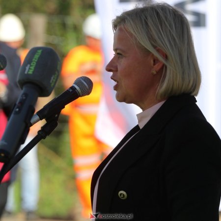 Wiceminister Żelazowska w Ostrołęce. "Pamięć o bohaterach nie ginie"