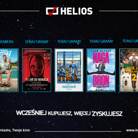 Gorące nowości na ekranach kina Helios