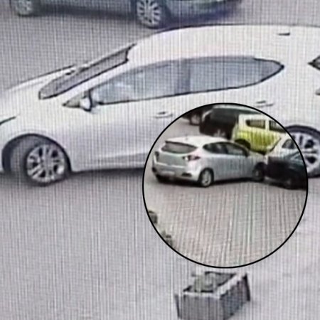 Incydent na parkingu w Ostrołęce. Trwa ustalanie szczegółów [WIDEO]