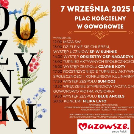 Dożynki w Goworowie – święto plonów i wspólnej zabawy